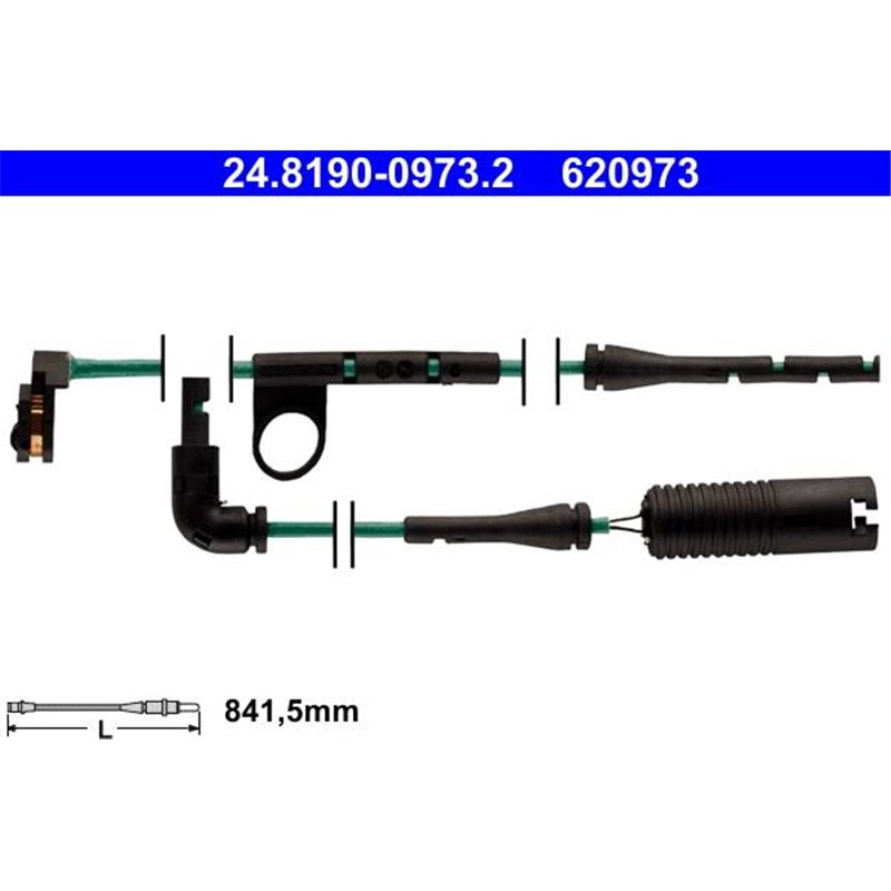 Senzor uzura placute frana fata STAND ROVER RANGE ROVER III 4.4D-5.0 09.09-08.12 - ATE-24.8190-0973.2