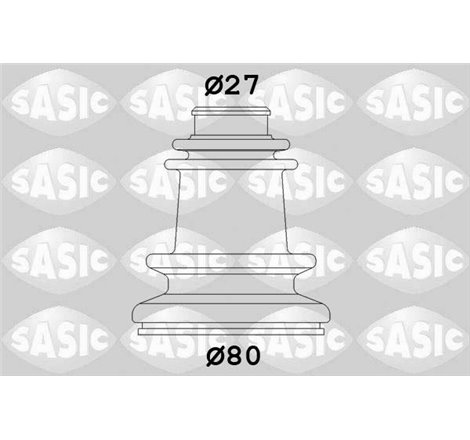 Burduf cauciuc, articulatie planetara - Sasic-4003409