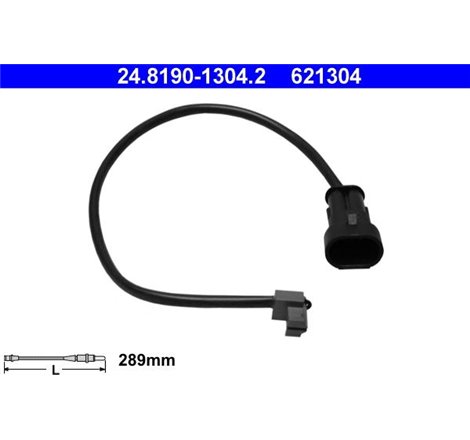 Senzor uzura placute frana Fata-Spate IVECO DAILY I. DAILY II. DAILY III 2.3D-3.0D 01.85-07.07 - ATE-24.8190-1304.2