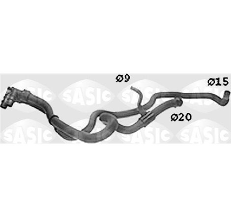 Furtun radiator - Sasic-SWH0513