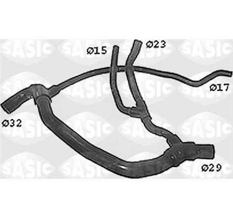 Furtun radiator - Sasic-SWH4193