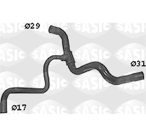 Furtun radiator - Sasic-SWH4295