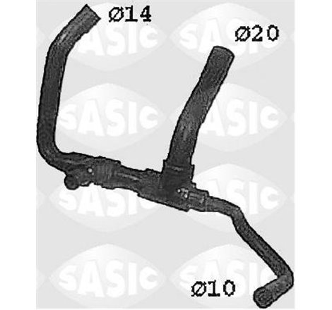 Furtun radiator - Sasic-SWH4335