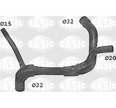 Furtun radiator - Sasic-SWH6655