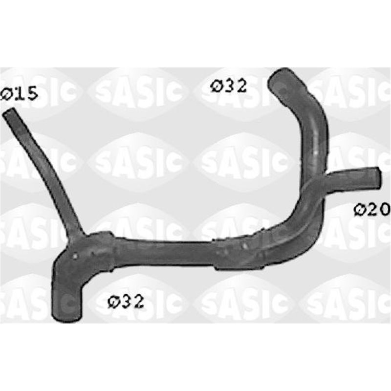 Furtun radiator - Sasic-SWH6655