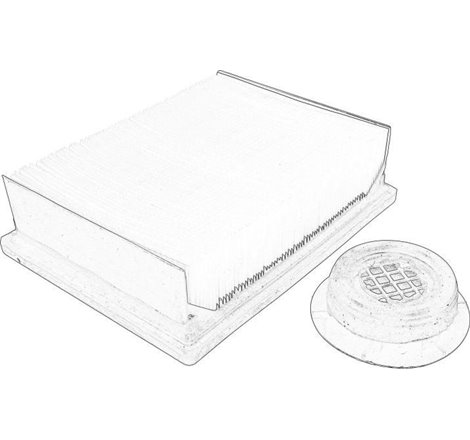 Filtru aer - Scania-1486634