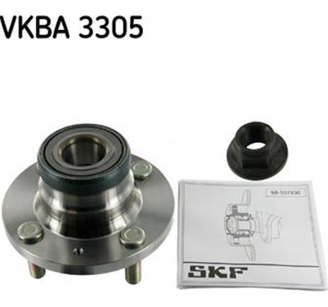 Set de rulmenti cu butuc Spate DR-ST cu mufa fara ABS 28x71 MITSUBISHI CARISMA. COLT IV. COLT V. LANCER V. LANCER VI 1.3-2.0D 04