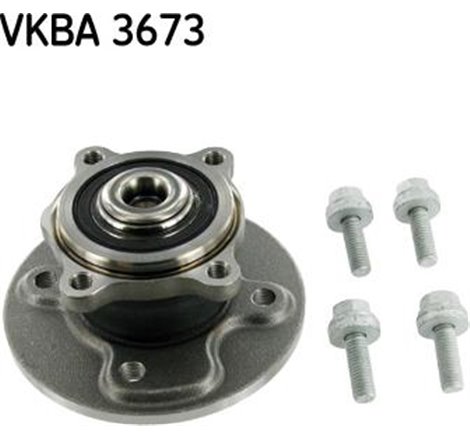 Set de rulmenti cu butuc Spate DR-ST cu mufa x87 MINI R50. R53. R52 1.4D-1.6 06.01-07.08 - SKF-VKBA3673