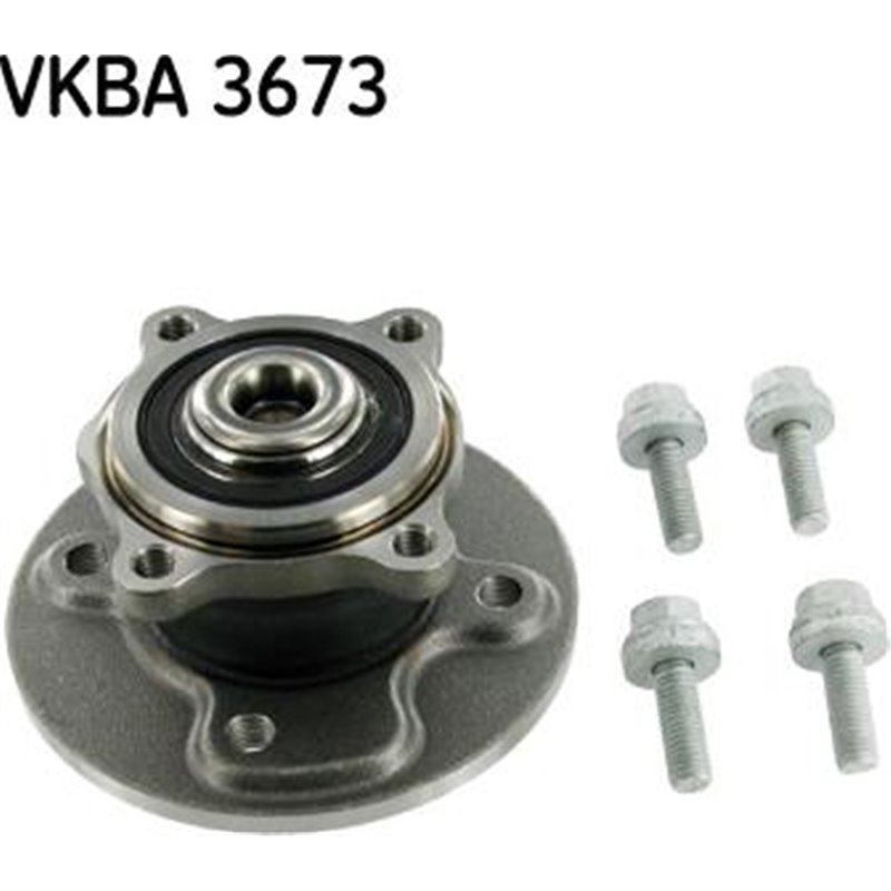 Set de rulmenti cu butuc Spate DR-ST cu mufa x87 MINI R50. R53. R52 1.4D-1.6 06.01-07.08 - SKF-VKBA3673