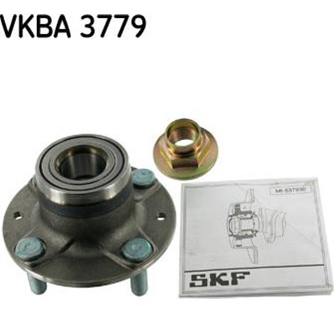 Set de rulmenti cu butuc Spate DR-ST cu mufa 28x68 MAZDA 121 II. 121 III. DEMIO. MX-5 I. MX-5 II 1.1-1.8 05.90-10.05 - SKF-VKBA3