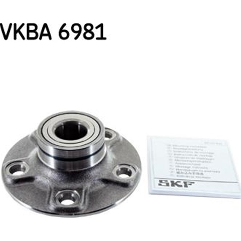 Set de rulmenti cu butuc Spate DR-ST cu mufa 30x67 NISSAN ALMERA TINO. MAXIMA-MAXIMA QX V 1.8-3.0 03.00-02.06 - SKF-VKBA6981