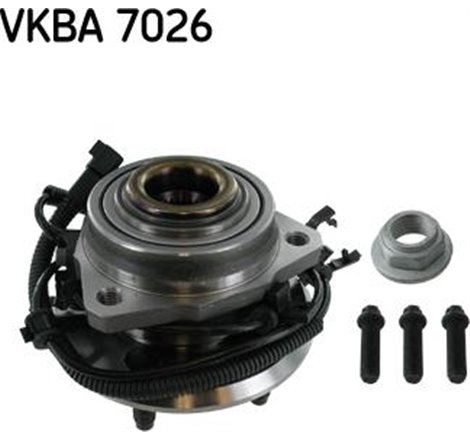 Set de rulmenti cu butuc Fata Stanga cu mufa 32x53.5 JEEP CHEROKEE 2.4-3.7 09.01-01.08 - SKF-VKBA7026