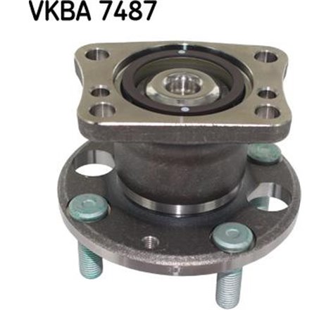 Set de rulmenti cu butuc Spate DR-ST cu mufa 121.69 MAZDA 2 1.3-1.6D 07.07-06.15 - SKF-VKBA7487