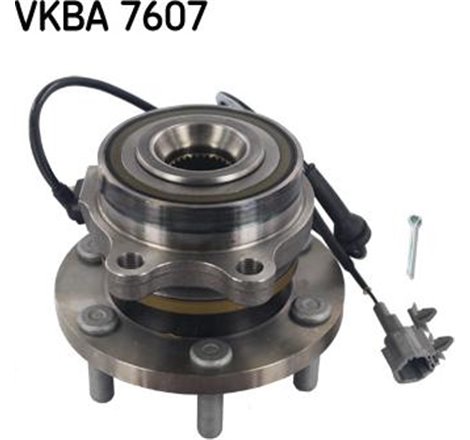 Set de rulmenti cu butuc Fata DR-ST NISSAN NAVARA NP300 2.5D 10.06- - SKF-VKBA7607