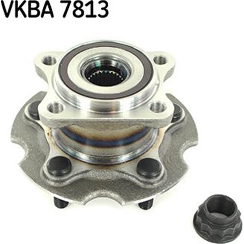 Wheel bearing set with hub spate ST-DR with hub 27x152 LEXUS UX. TOYOTA C-HR. YARIS CROSS 1.2-1.5H-2.0H 10.16- - SKF-VKBA7813