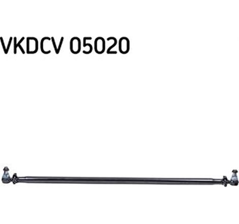 Cross rod L-1641mm IVECO EUROCARGO I-III. EUROSTAR. EUROTECH MH. EUROTECH MP. EUROTECH MT. EUROTRAKKER. STRALIS I. STRALIS II. T