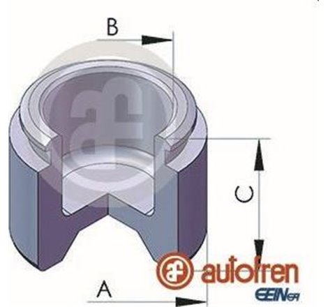 Piston, etrier frana - AUTOFREN SEINSA-D02522