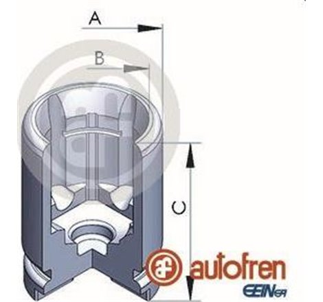 Piston, etrier frana - AUTOFREN SEINSA-D025233