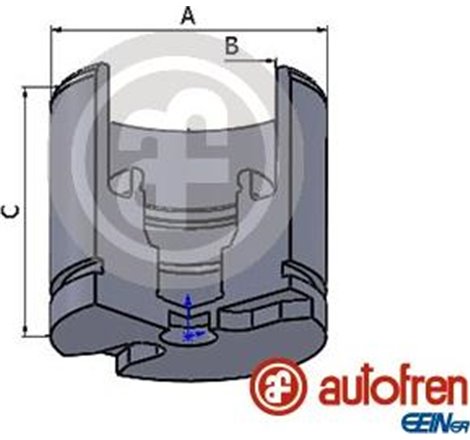 Piston, etrier frana - AUTOFREN SEINSA-D025256