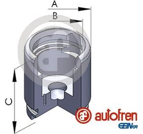 Piston, etrier frana - AUTOFREN SEINSA-D025258