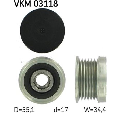 Fulie, alternator - SKF-VKM03118