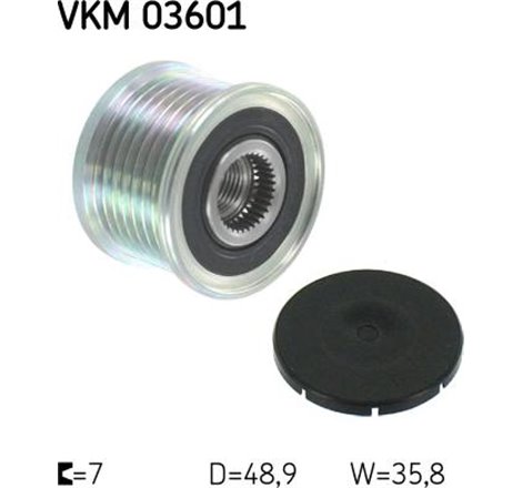 Rulita alternator DACIA DOKKER. DOKKER EXPRESS-MINIVAN. DUSTER. DUSTER-SUV. LODGY. LOGAN II. LOGAN MCV II. SANDERO II. SANDERO I