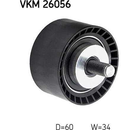Timing belt support roller-pulley VOLVO S60 II. S80 II. S90 II. V40. V60 I. V60 II. V70 III. V90 II. XC40. XC60 I. XC60 II. XC70