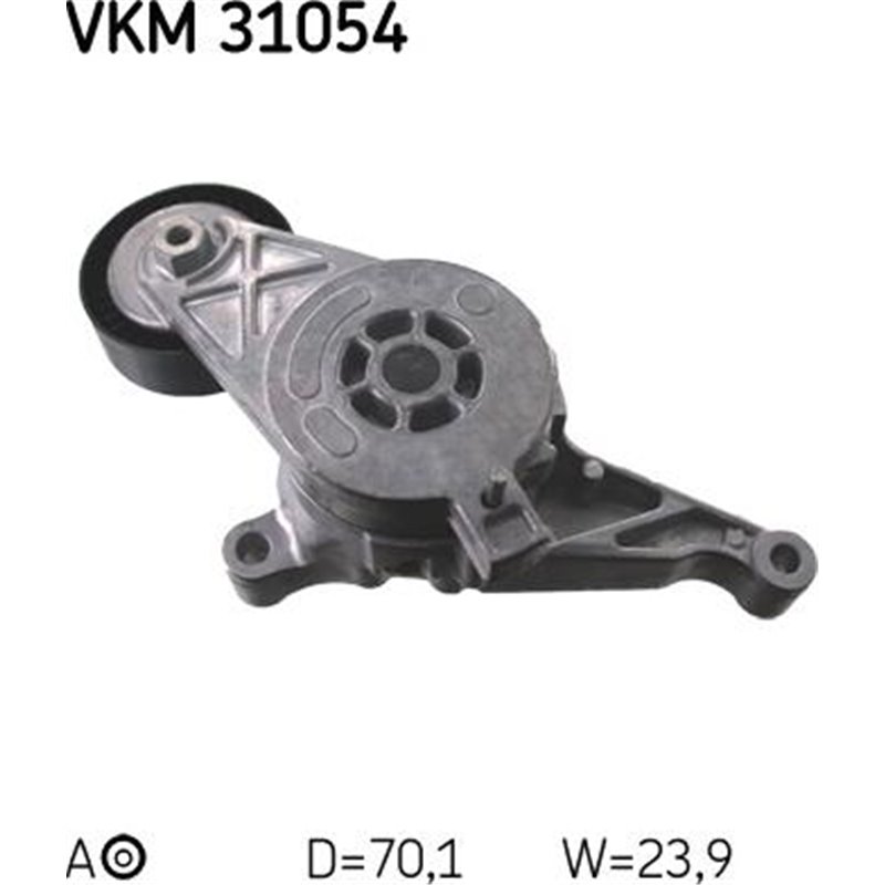 SKF-role pentru caneluri curea de tensionare VAG 1.9TDI. 2.0SDI-TDI 05.03- - SKF-VKM 31054