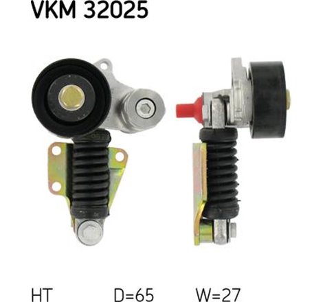 SKF curea de tensionare ALFA-FIAT-LANCIA 2.4JTD 94 - SKF-VKM32025