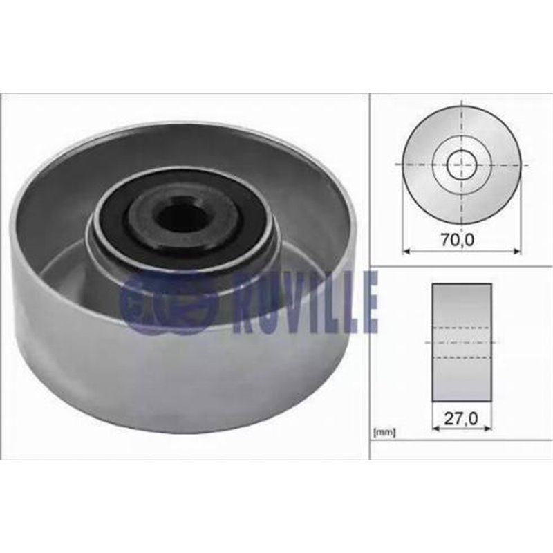 SKF-role pentru caneluri curea Zac CITROEN-PEUGEOT 1.1-1.4-1.6 16V 97 - SKF-VKM33023