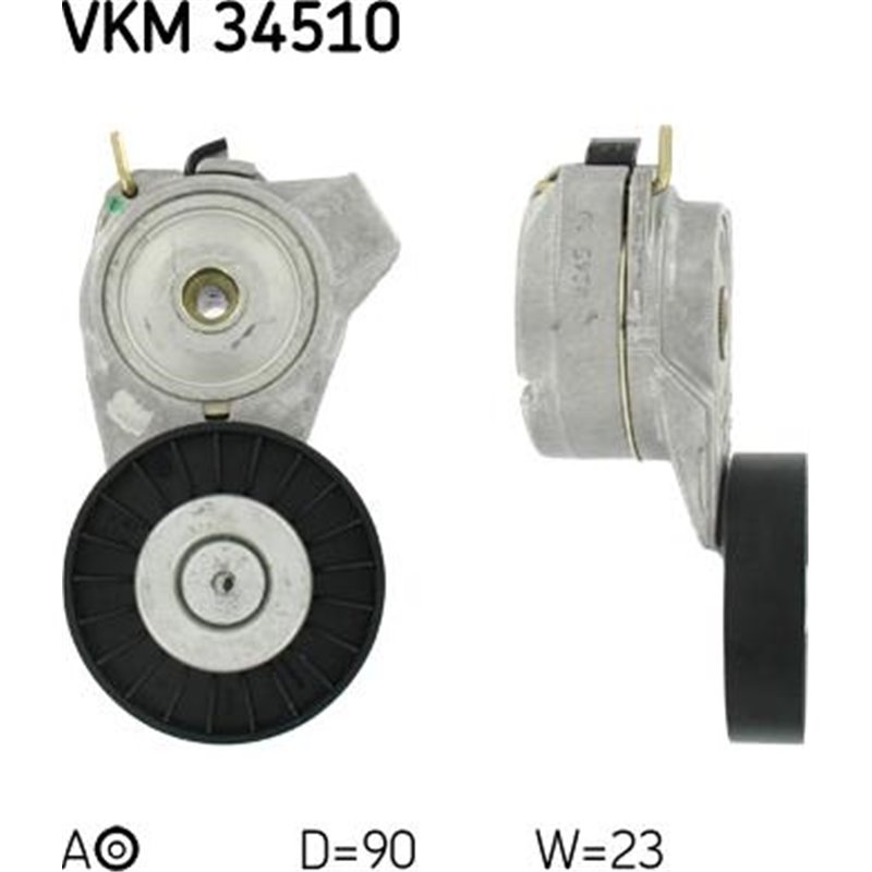 curea de tensionare SKF Saab Saab 9-3. 9-5 2.0-2.3 98 - SKF-VKM34510