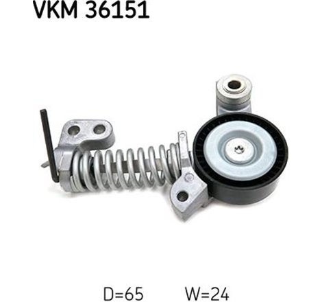 Multi-V belt tensioner VOLVO S60 II. S80 II. S90 II. V40. V60 I. V60 II. V70 III. V90 II. XC40. XC60 I. XC60 II. XC70 II. XC90 I