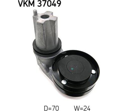 Multiple V-belt tensioning roll LAND ROVER DISCOVERY IV. RANGE ROVER SPORT I 2.7D-3.0D 09.09-12.18 - SKF-VKM37049