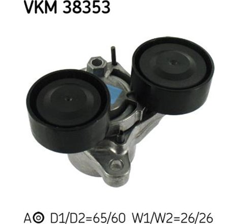 Multi-V belt tensioner BMW 3 E90. 3 E91. 3 E92. 3 E93. 5 F10. 5 F11. 5 GRAN TURISMO F07. 6 F12. 6 F13. 6 GRAN COUPE F06. 7 F01. 