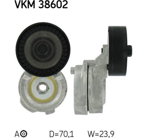 Multi-V belt tensioner CHRYSLER PT CRUISER 2.4 06.00-12.10 - SKF-VKM38602
