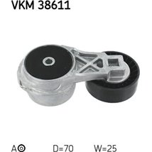 Multi-V belt tensioner CHRYSLER VOYAGER IV. DODGE CARAVAN. JEEP CHEROKEE. WRANGLER II 2.4-3.3-3.8 02.00-12.08 - SKF-VKM38611