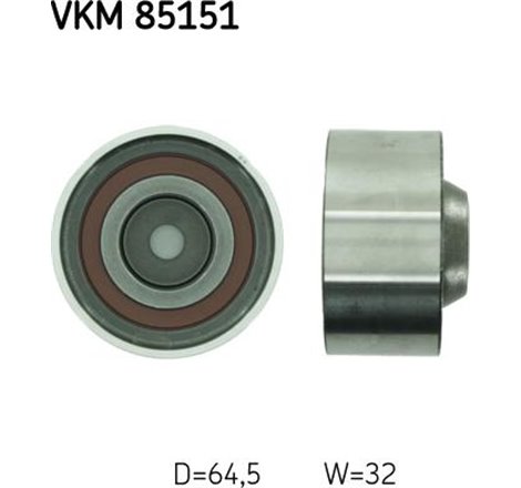 Ruloul-scripetele de sustinere a curelei de distributie MITSUBISHI GALANT VIII. PAJERO PININ I 2.0 09.00-06.07 - SKF-VKM85151