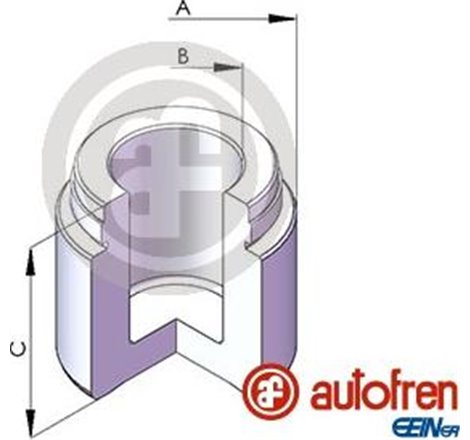 Piston, etrier frana - AUTOFREN SEINSA-D025485