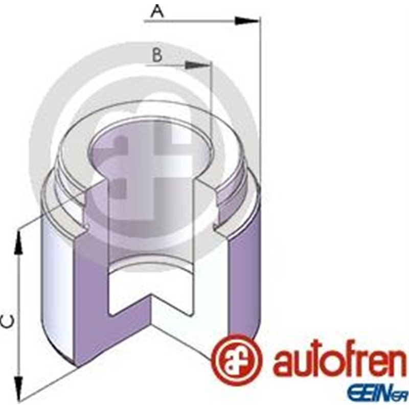 Piston, etrier frana - AUTOFREN SEINSA-D025485