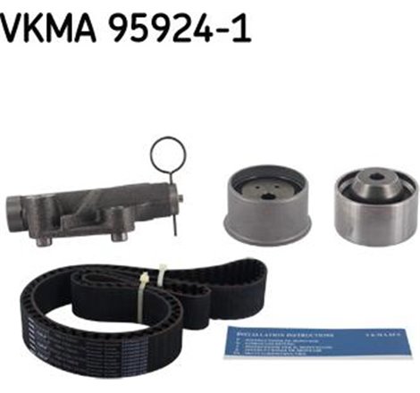 Set de distributie curea  pinion VOLVO S40 I. V40. MITSUBISHI CARISMA. LANCER VI. PAJERO PININ I. SPACE STAR 1.8 07.95-06.06 - S