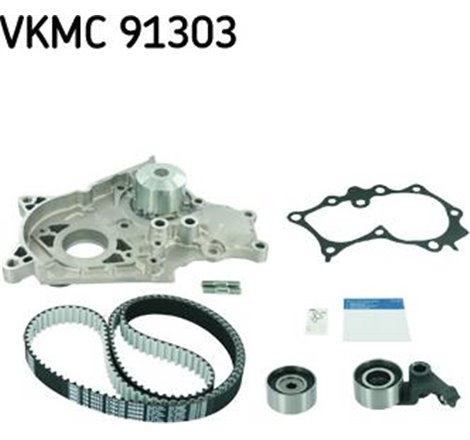 Set de distributie curea  intinzator  pompa de apa TOYOTA AVENSIS. AVENSIS VERSO. COROLLA. COROLLA VERSO. PREVIA II. RAV 4 II 2.