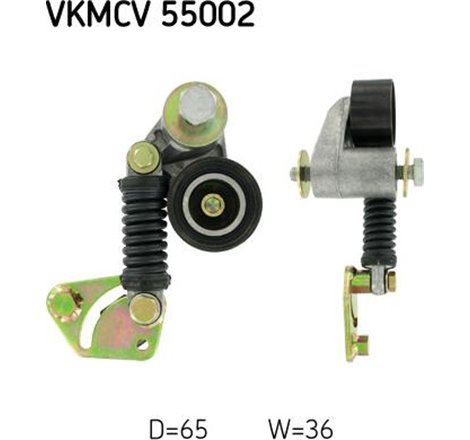 Rola ghidare / conducere, curea transmisie - SKF-VKMCV 55002