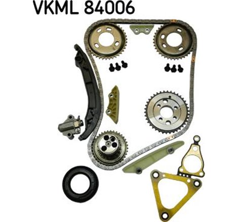 Kit lant distributie FORD TRANSIT. TRANSIT V363. LAND ROVER DEFENDER 2.0D-2.4D 03.04- - SKF-VKML 84006