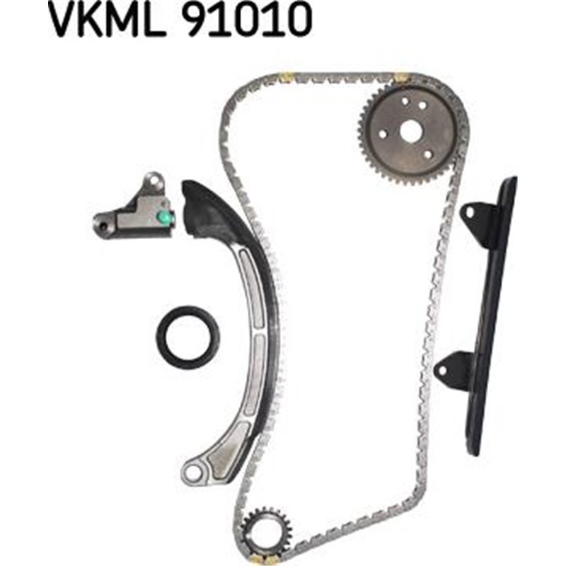 Kit lant distributie DAIHATSU COPEN. EXTOL. MATERIA. SIRION. TERIOS. YRV. TOYOTA BB II. CAMI. YARIS 1.3-1.3LPG 05.00- - SKF-VKML