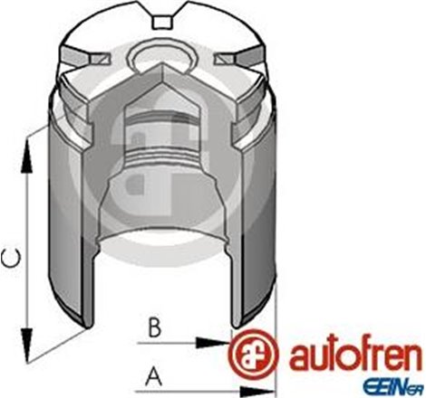 Piston, etrier frana - AUTOFREN SEINSA-D025642