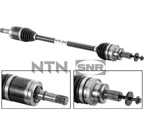 Ax cardanic Spate DR-ST 789mm VOLVO S60 II. S80 II. V60 I. V70 III. V70 III-KOMBI. XC60 I. XC70 II 2.0-3.2 01.07-12.18 - SNR-DK6