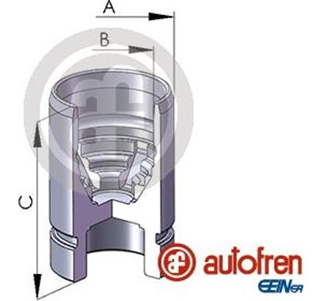 Piston, etrier frana - AUTOFREN SEINSA-D02589