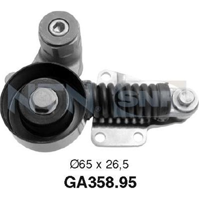 Rola de tensionare curea de transmisie ALFA- FIAT-LANCIA 2.4JTD 94- - SNR-GA358.95