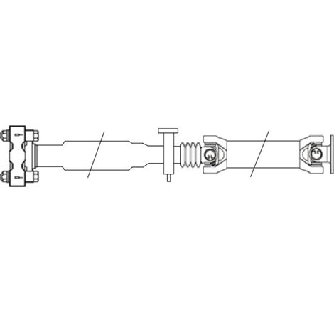 Ax cardanic, antrenarea arborelui - Spidan-GKNP20035