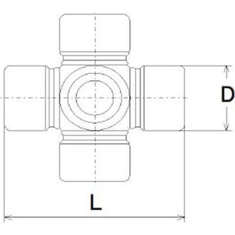 Articulatie, cardan - Spidan-U 125